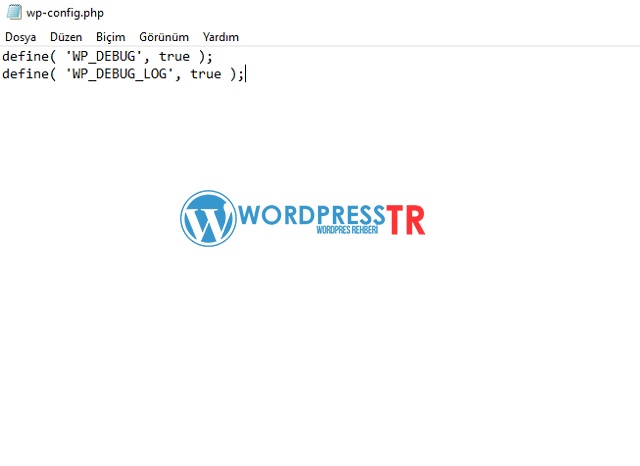 wordpresstr-wordpress-hata-ayiklama-modu-etkinlestirme